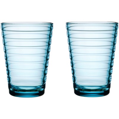 Купить Набор больших стаканов Aino Aalto, голубой с нанесением