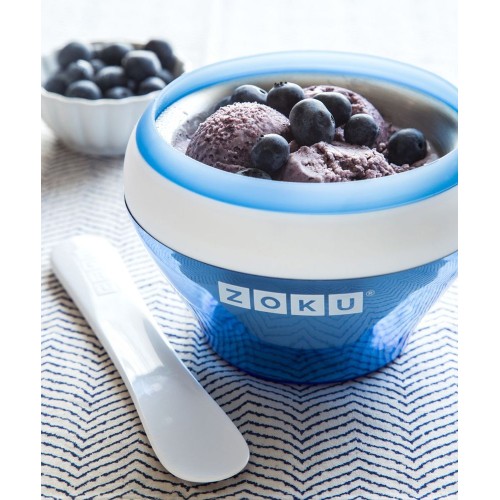 Купить Мороженица Ice Cream Maker, зеленая с нанесением логотипа