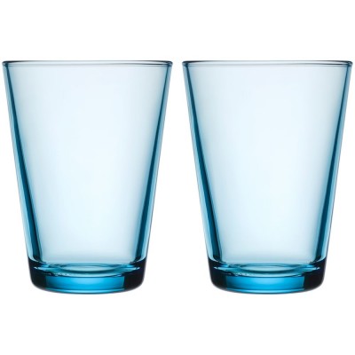 Купить Набор больших стаканов Kartio, голубой с нанесением