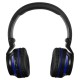 Купить Bluetooth наушники Dubstep с синей отделкой с нанесением логотипа