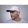 Купить Бейсболка Unit Trendy, серая с черным с нанесением логотипа