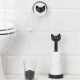 Купить Держатель для бумажных полотенец Miaou, белый с нанесением логотипа