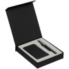 Купить Коробка Latern для аккумулятора и ручки, черная с нанесением логотипа