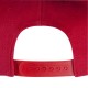 Купить Бейсболка Unit Snapback с прямым козырьком, красная с нанесением логотипа