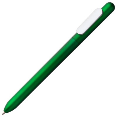 Купить Ручка шариковая Slider Silver, зеленый металлик с нанесением
