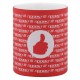 Купить Кружка Sippy c покрытием софт-тач, ярко-красная с нанесением логотипа