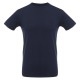 Купить Футболка мужская T-bolka Stretch, темно-синяя (navy) с нанесением логотипа