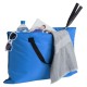 Купить Пляжная сумка-трансформер Camper Bag, синяя с нанесением логотипа