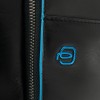 Купить Сумка с отделением для ноутбука Piquadro Blue Square, черная с нанесением логотипа