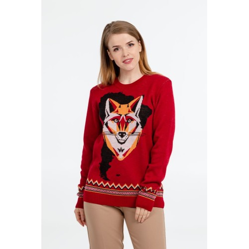 Купить Джемпер Totem Fox, красный с нанесением логотипа