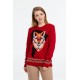 Купить Джемпер Totem Fox, красный с нанесением логотипа