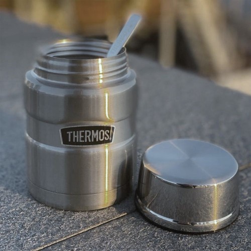 Купить Термос для еды Thermos SK3000, серебристый с нанесением логотипа