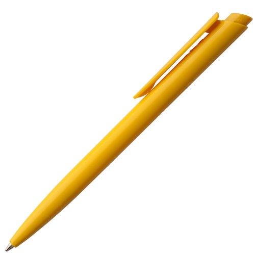 Купить Ручка шариковая Senator Dart Polished, желтая с нанесением логотипа
