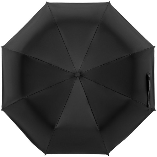 Купить Зонт складной с защитой от УФ-лучей Sunbrella, желтый с черным с нанесением логотипа