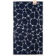 Купить Полотенце Giraffe, малое, бежевое с синим с нанесением логотипа