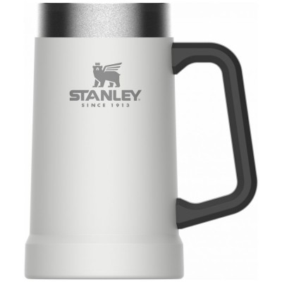 Купить Пивная кружка Stanley Adventure, белая с нанесением логотипа