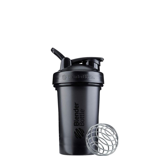 Купить Спортивный шейкер Classic V2 Full Color, черный с нанесением логотипа