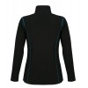 Купить Куртка женская NOVA WOMEN 200, черная с ярко-голубым с нанесением логотипа