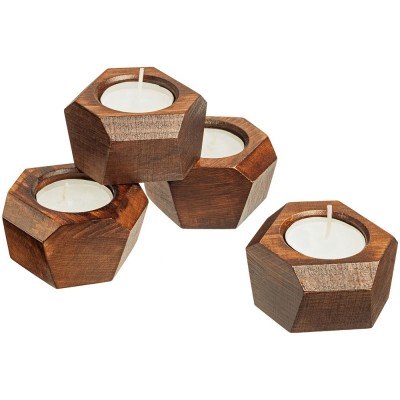 Купить Набор подсвечников Wood Job с нанесением