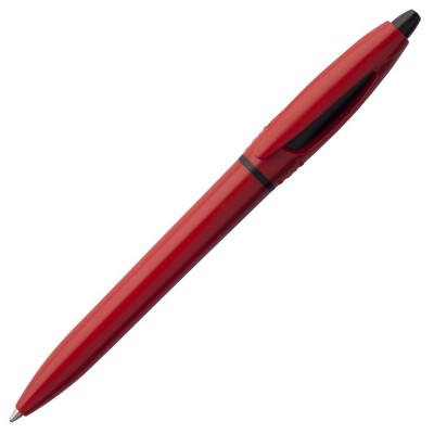 Купить Ручка шариковая S! (Си), красная с нанесением