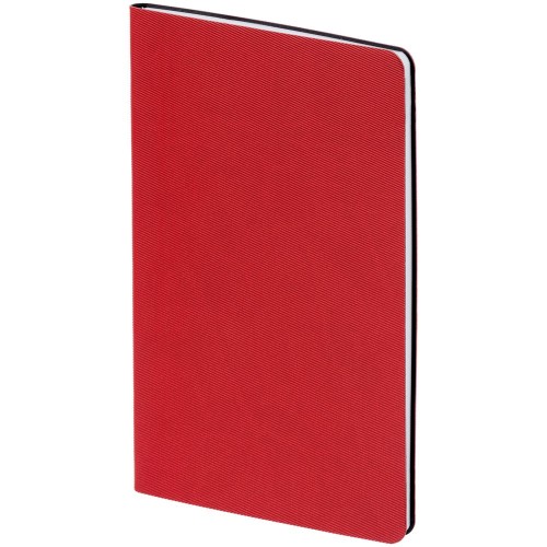 Купить Блокнот Twill, красный с нанесением логотипа Купить Блокнот Twill, красный с нанесением логотипа
