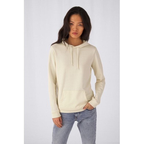 Купить Толстовка с капюшоном женская Hoodie, красная с нанесением логотипа