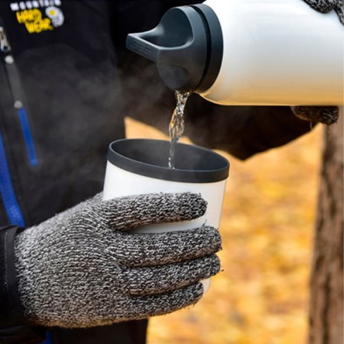 Купить Термобутылка с чашкой Hot & Cold 1000, стальная с нанесением логотипа Купить Термобутылка с чашкой Hot & Cold 1000, стальная с нанесением логотипа