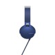 Купить Наушники Sony XB-550, синие с нанесением логотипа