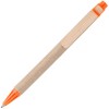 Купить Ручка шариковая Wandy, оранжевая с нанесением логотипа