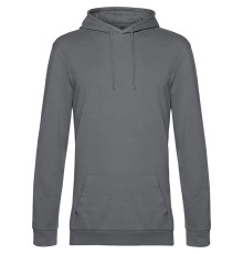Толстовка с капюшоном унисекс Hoodie, серая (стальная)