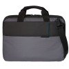 Купить Сумка для ноутбука Qibyte Laptop Bag, темно-серая с черными вставками с нанесением логотипа