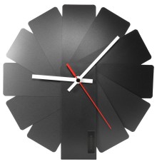 Часы настенные Transformer Clock. Black & Black
