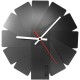 Купить Часы настенные Transformer Clock. Black & Black с нанесением логотипа