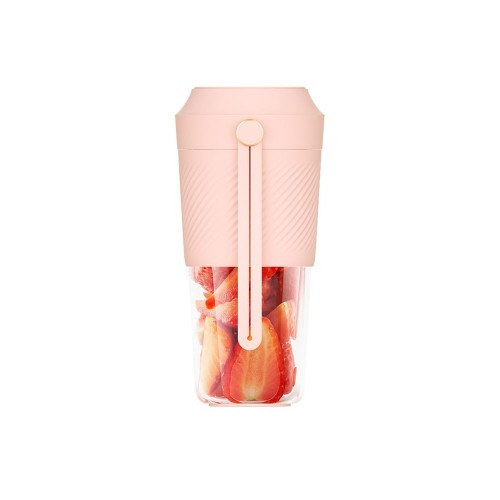 Купить Портативный блендер Juicer, розовый с нанесением логотипа