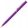Купить Ручка шариковая Euro Gold,фиолетовая с нанесением логотипа