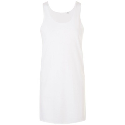 Купить Платье-футболка COCKTAIL, белое с нанесением логотипа