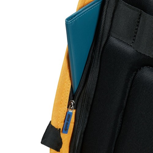 Купить Рюкзак для ноутбука Securipak, желтый с нанесением логотипа