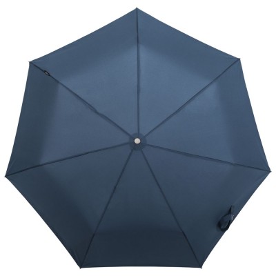 Купить Складной зонт TAKE IT DUO, синий с нанесением