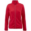 Купить Куртка флисовая женская TWOHAND красная с нанесением логотипа