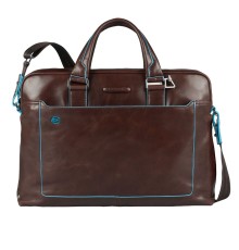 Сумка для ноутбука Piquadro Blue Square, красно-коричневая