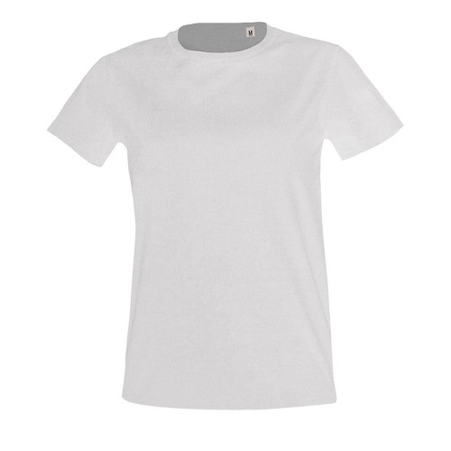 Купить Футболка женская IMPERIAL FIT WOMEN, белая с нанесением логотипа Купить Футболка женская IMPERIAL FIT WOMEN, белая с нанесением логотипа