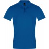Купить Рубашка поло мужская PERFECT MEN 180 ярко-синяя с нанесением логотипа
