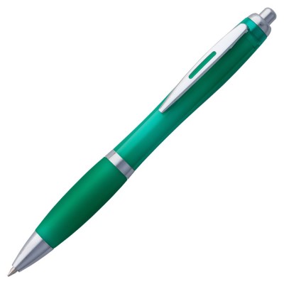 Купить Ручка шариковая Venus, зеленая с нанесением