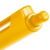 Купить Ручка шариковая Hint, желтая с нанесением логотипа
