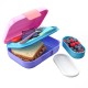 Купить Ланчбокс Neat Bento, малый, розовый с нанесением логотипа