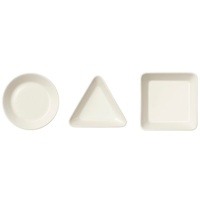 Купить Набор Teema из трех тарелок, белый с нанесением логотипа