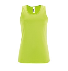 Майка женская SPORTY TT WOMEN, зеленое яблоко