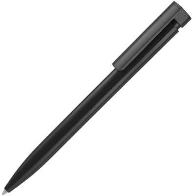 Купить Ручка шариковая Liberty Polished, черная с нанесением логотипа