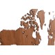 Купить Деревянная карта мира World Map Wall Decoration Exclusive, красное дерево с нанесением логотипа