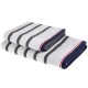 Купить Полотенце Athleisure Strip Large, белое с нанесением логотипа